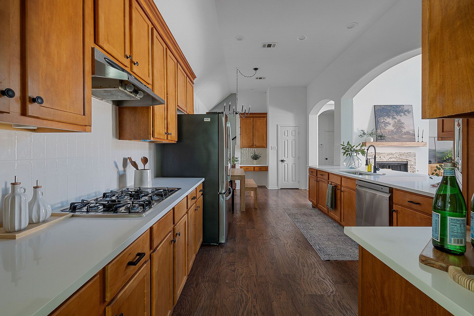 modern kitchen interior